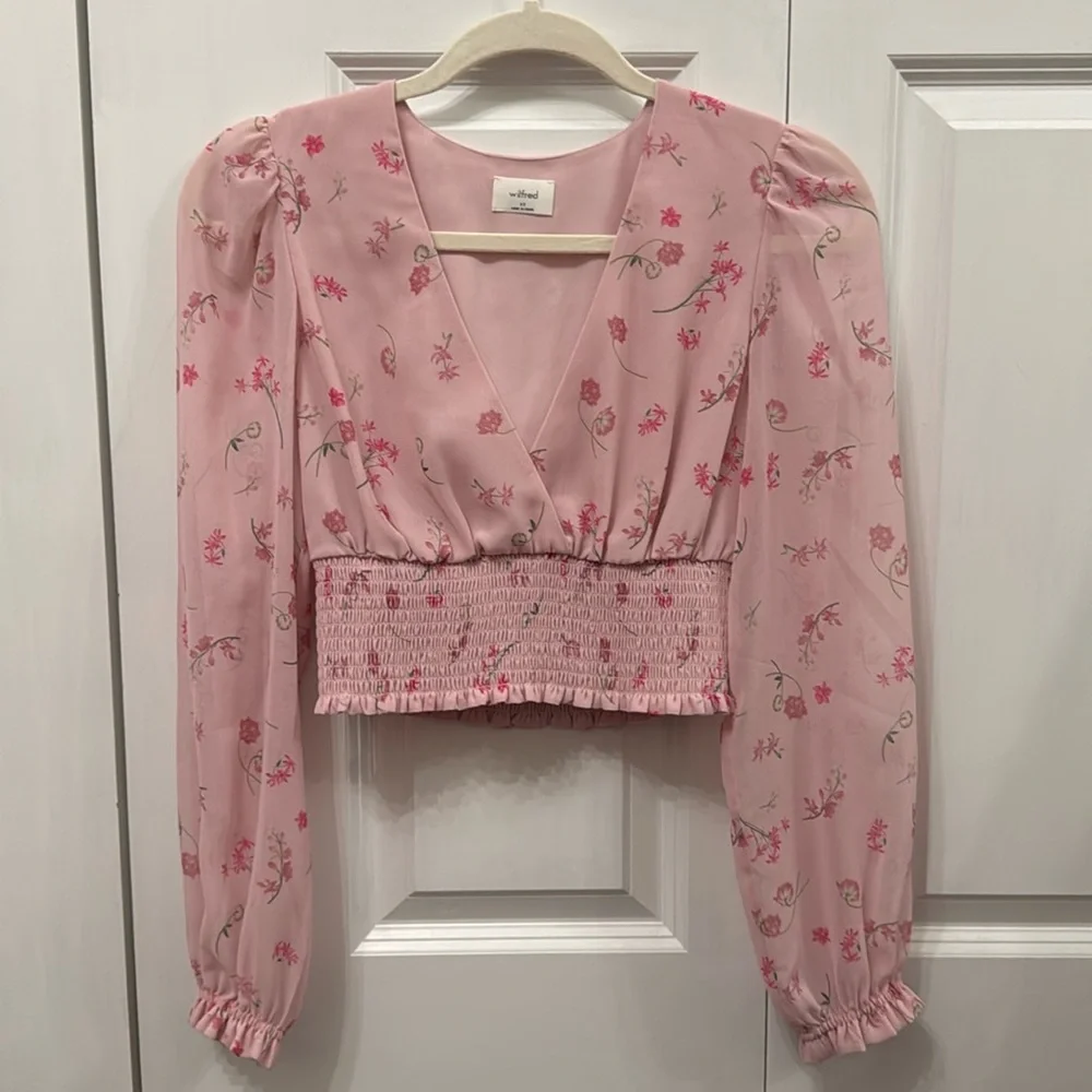 Aritzia Wilfred Wistful Blouse - Picture 2 of 4